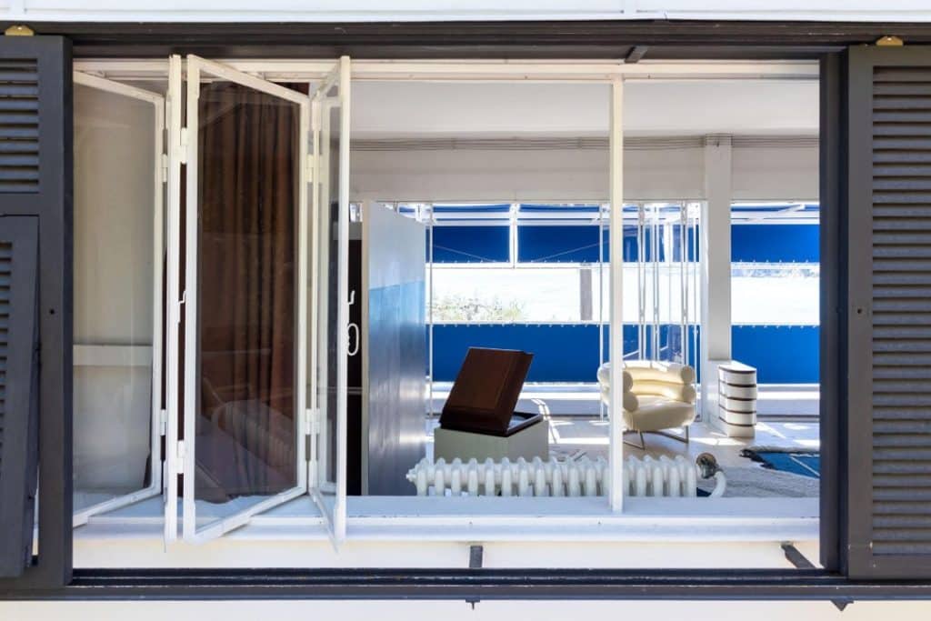 Intérieur de la villa E-1027 imaginée par Eileen Gray